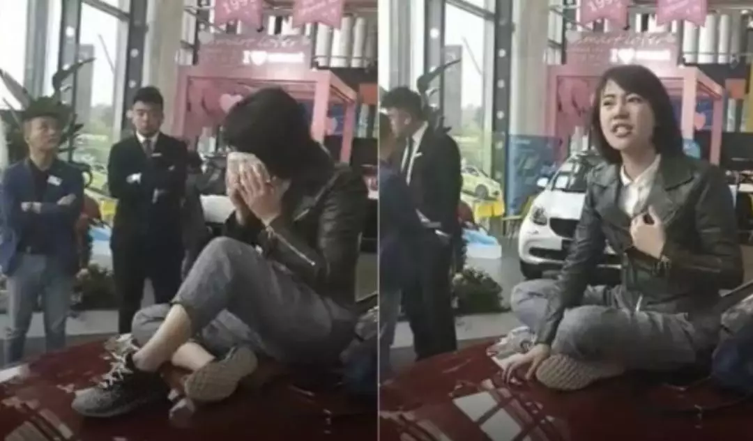 漏油奔馳女車(chē)主,有文化的人吵架都不一樣