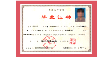 網(wǎng)絡(luò)遠(yuǎn)程高等教育專(zhuān)升本畢業(yè)證書(shū)樣本