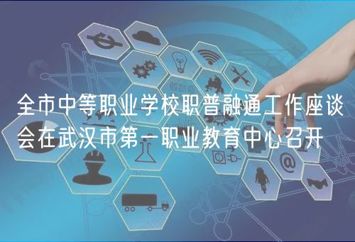 全市中等職業(yè)學(xué)校職普融通工作座談會(huì)在武漢市第一職業(yè)教育中心召開