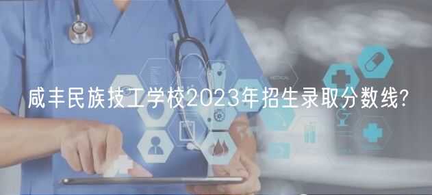 咸豐民族技工學(xué)校2023年招生錄取分數(shù)線?