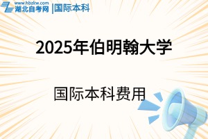 2025年伯明翰大學(xué)國際本科費(fèi)用是多少？