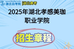 2025年湖北孝感美珈職業(yè)學(xué)院招生章程