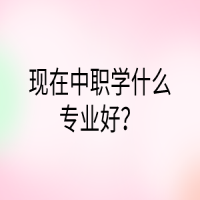 現(xiàn)在中職學(xué)什么專業(yè)好？