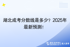 湖北成考分?jǐn)?shù)線是多少？2025年最新預(yù)測(cè)！