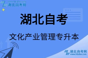 湖北自考文化產(chǎn)業(yè)管理專升本專業(yè)考試科目_課程學(xué)分設(shè)置_教材目錄一覽表