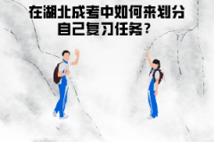 在湖北成考中如何來(lái)劃分自己復(fù)習(xí)任務(wù)?階段性目標(biāo)怎么分?