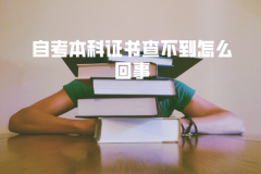 湖北經(jīng)濟(jì)學(xué)院自考本科證書查不到怎么回事