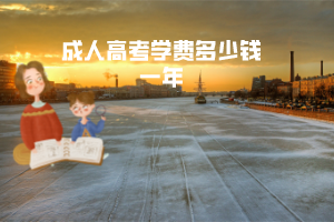 湖北大學(xué)成人高考學(xué)費多少錢一年