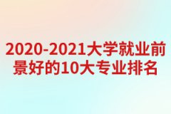 2020-2021大學(xué)就業(yè)前景好的10大專業(yè)排名