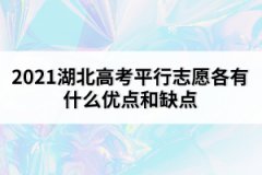 2021湖北高考平行志愿各有什么優(yōu)點和缺點