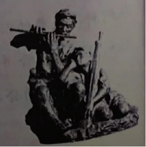 右圖這座著名雕塑是老一輩革命者不屈不撓的奮斗精神和革命樂觀主義精神的真實寫照,其名稱是()。