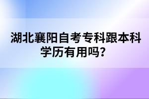 湖北襄陽(yáng)自考報(bào)名流程是怎么樣的?